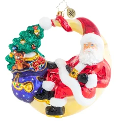 Cr, Over The Moon For Christmas, 1020699, Christopher Radko