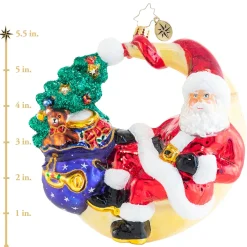 Cr, Over The Moon For Christmas, 1020699, Christopher Radko