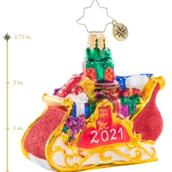 Cr, Precious Cargo 2021, Gem, 1020671, Christopher Radko