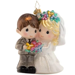 Cr, Precious Newlyweds, 1021233, Radko