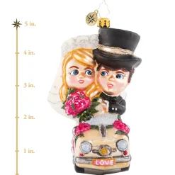 Cr, Riding Merrily In Matrimony, 1020721, Christopher Radko