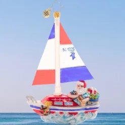 Cr, Sailing South Santa, 1020718, Christopher Radko