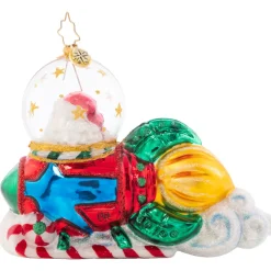 Cr, Santa Goes To Space, 1021584, Radko