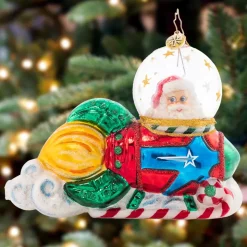 Cr, Santa Goes To Space, 1021584, Radko