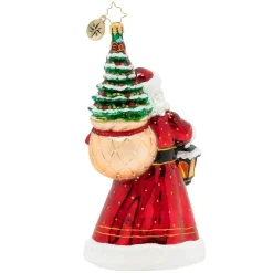 Cr, Santa Leaves The Light On, 1020224, Christopher Radko