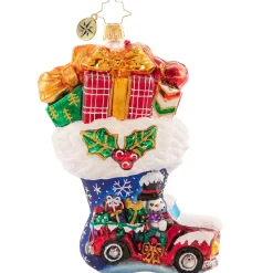 Cr, Santa's Jam-Packed Ride, 1020713, Christopher Radko