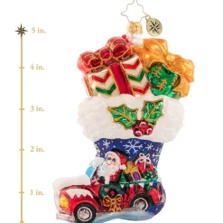 Cr, Santa's Jam-Packed Ride, 1020713, Christopher Radko