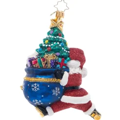 Cr, Santa's Sprint, 1021495, Radko