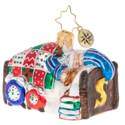 Cr, Sleepy Mr. Claus Gem, 1020261, Christopher Radko