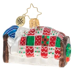 Cr, Sleepy Mr. Claus Gem, 1020261, Christopher Radko