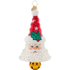 Cr, Sleigh Bell Santa, 1021362, Radko