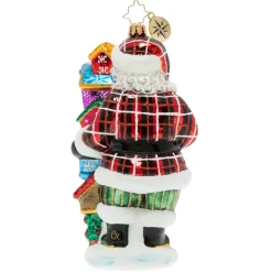 Cr, Songbird Santa, 1020082, Christopher Radko