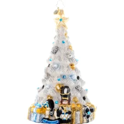 Cr, Sparkling Winter Spruce, 1021645, Radko