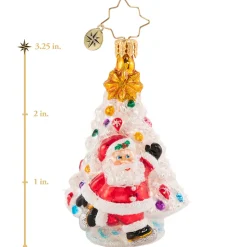 Cr, Speedy On Skates Santa, Gem, 1020647, Christopher Radko