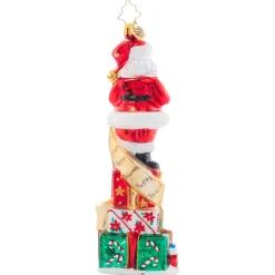 Cr, Stacked Up Santa, 1021518, Radko