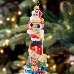 Cr, Stacked Up Santa, 1021518, Radko