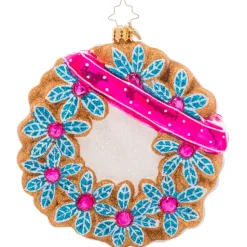 Cr, Sweet Treats Wreath, 1021023, Radko