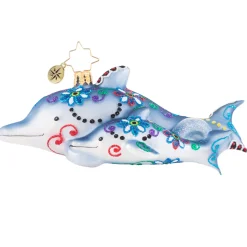 Cr, Swimming Through Florals, 1020743, Christopher Radko