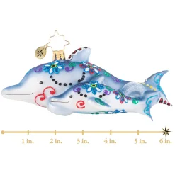 Cr, Swimming Through Florals, 1020743, Christopher Radko