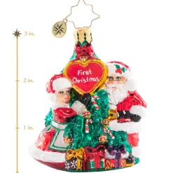 Cr, The First Of Many Christmases, Gem, 1020650, Christopher Radko