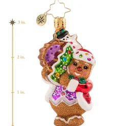 Cr, The Gingerbread Man Can!, Gem, 1020639, Christopher Radko