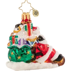 Cr, Timely Toboggan Delivery! Gem, 1020636, Christopher Radko