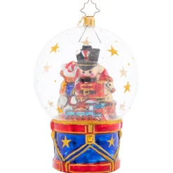 Cr, Toyland Treasures Snow Globe, 1021566, Radko