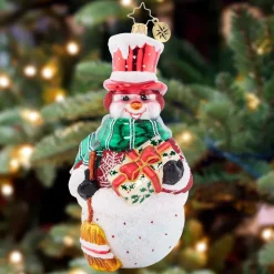 Cr, Winter Wonderland Snowman, 1021489, Radko