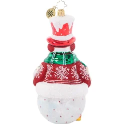 Cr, Winter Wonderland Snowman, 1021489, Radko