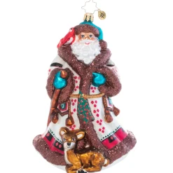 Cr, Woodland Magic Santa, 1021124, Radko