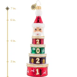 Cr, Year By The Tiers 2021, Dated, 1020796, Christopher Radko