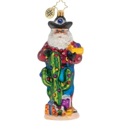 Cr, Yeehaw! Cowboy Santa!, 1020021, Christopher Radko