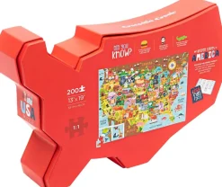 Crocodile Creek Usa Map Puzzle, 200-Piece Jigsaw Puzzle, 27001