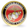 Crystal Paperweight Marine Corp