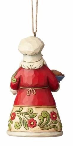 Culinary Cooking Santa Christmas Ornament