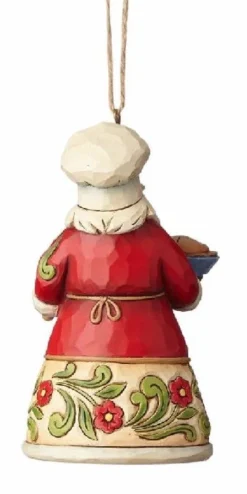 Culinary Cooking Santa Christmas Ornament