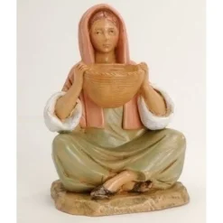 Delilah The Basket Weaver 5", Fontanini, 54005