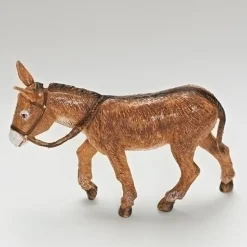 Donkey W/Cross Hair, 5" Fontanini, 54085
