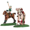Dv, Polo Players - Set Of 2 Dickens Village, 56.58529