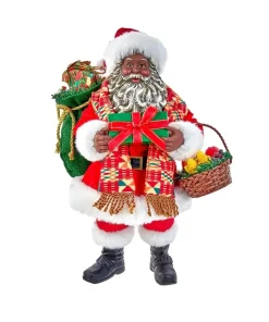 Fabriche™, African American Santa, Fa0173,