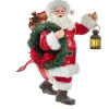 Fabriche™ Santa With Wreath And Lantern, Fa1067