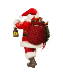 Fabriche™ Santa With Wreath And Lantern, Fa1067