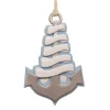 Family Is Our Anchor Family Of Upto 5 Ornament For Personalization