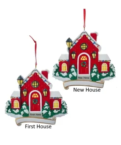 First Home And New Home Ornaments For Personalization, 2 Asst, C6456, Kurt Adler