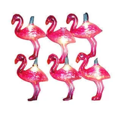 Flamingo Novelty Light Set 10/ Light Plastic