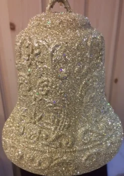 Gold Plastic Bell 6"