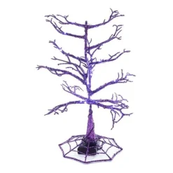 Halloween Flashing Tree 44 Purple Led Lights, Hw1749