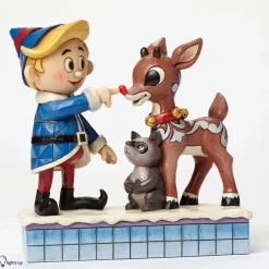 Hermey Touching Rudolphs Nose