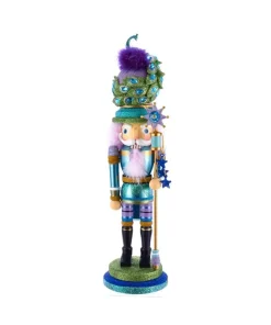 Hollywood Nutcrackers™ Peacock Hat Nutcracker, Ha0476< Hollywood, Kurt Adler
