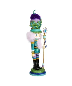 Hollywood Nutcrackers™ Peacock Hat Nutcracker, Ha0476< Hollywood, Kurt Adler